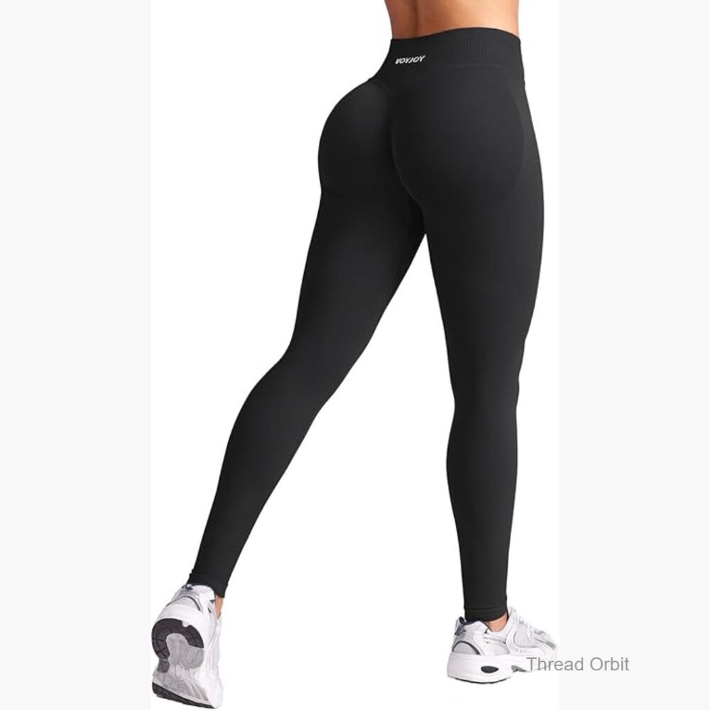 Seamless Workout Leggings with Tummy Control and Butt Lifting Design